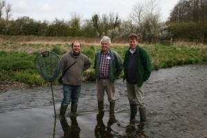 Carl Sayer, Ian Shepherd and the late great Steve Henson (L to R)